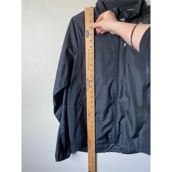 Under Armour Women's Black Zip Up Jacket- Size Small - Picture 6 of 8